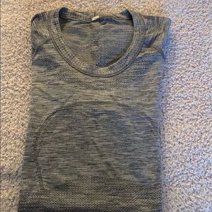 Gray Lululemon T-Shirt